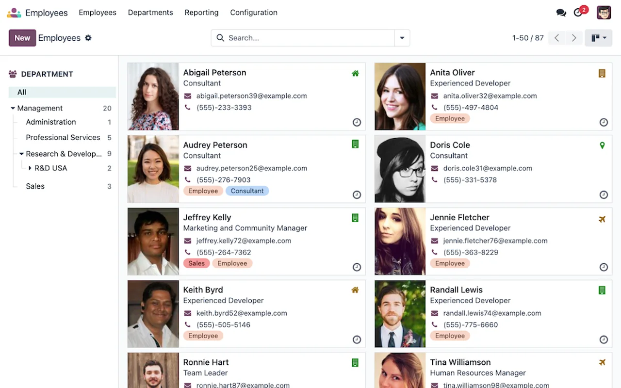 Odoo HR & Payroll